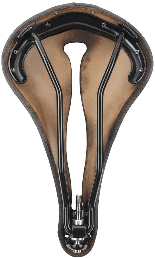 H1 Touring Saddle, Oxblood Leather, Gun Metal Rivets