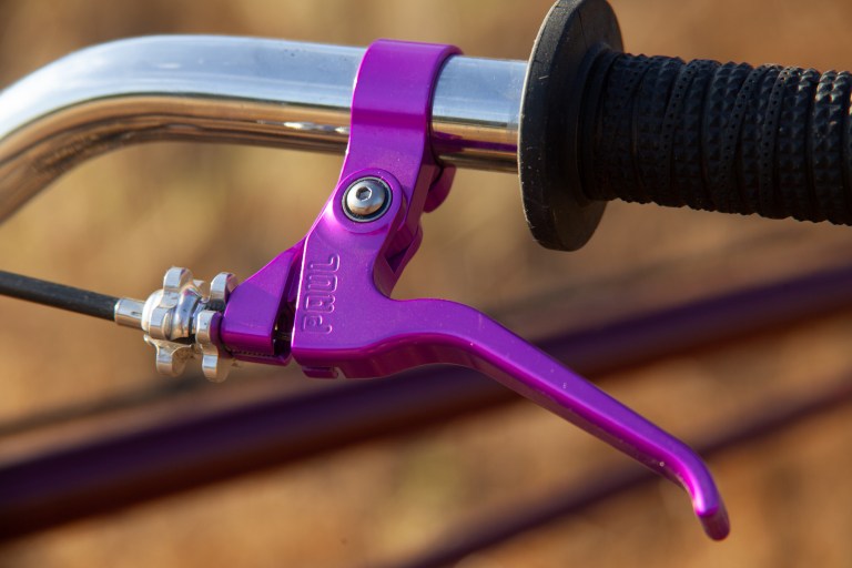 Canti Brake Lever Pair, Purple