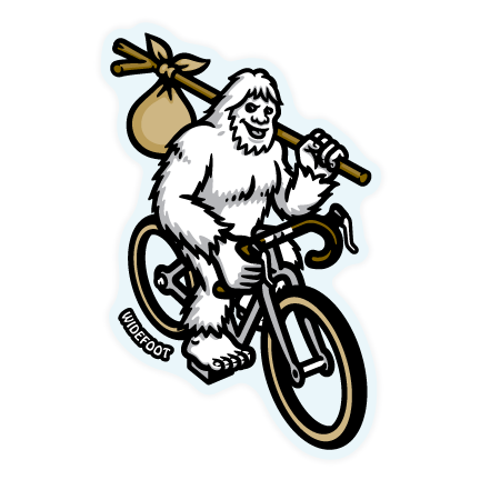 Bikepacking Vagabond Sticker