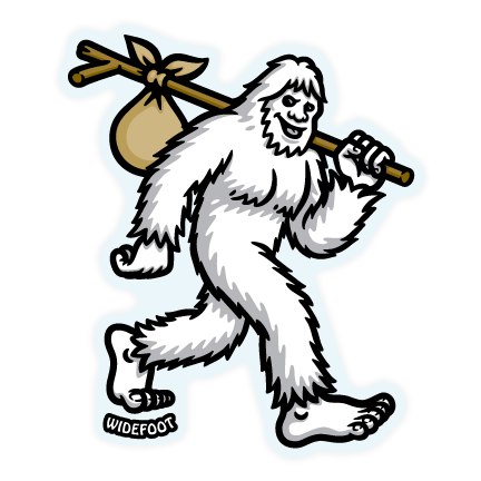 Hiking Vagabond Sticker