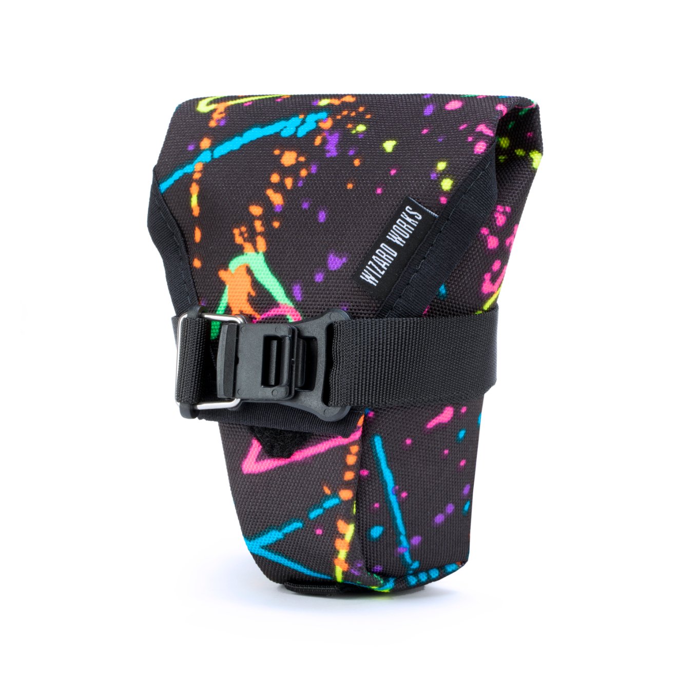 Teeny Houdini Saddle Bag, Medium (Gravel), Splatter