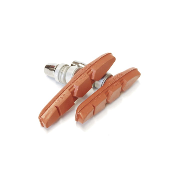 Brake Pads, V, Kool-stop Thinline, Salmon