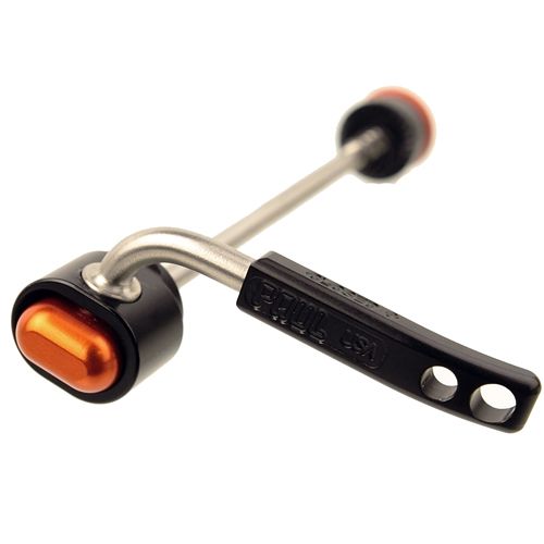 Quick-release Skewer, Pair, 100mm &130/135mm, Black W/orange Head