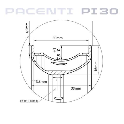 PI30-END Enduro 29” Wheelset, Boost 6-bolt, SRAM