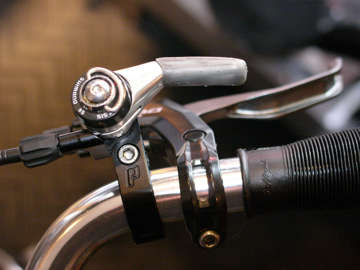 Thumbie Right, Shimano, 22.2mm, Silver