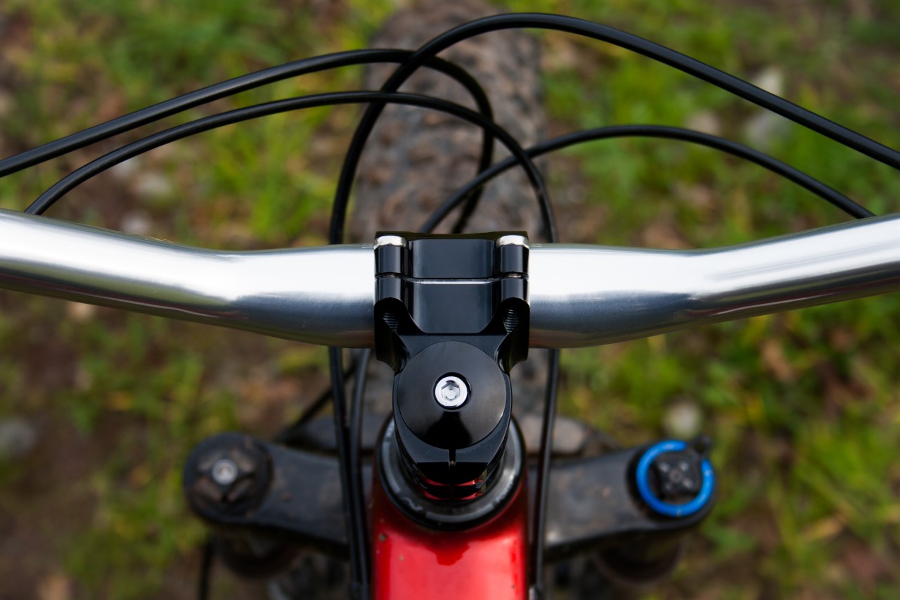 Boxcar Stem, 31.8mm, Silver