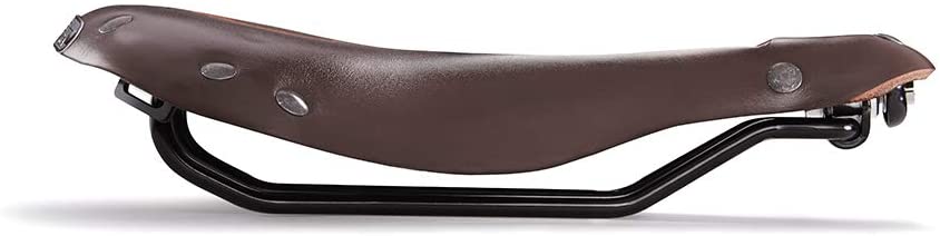 H1 Touring Saddle, Oxblood Leather, Gun Metal Rivets