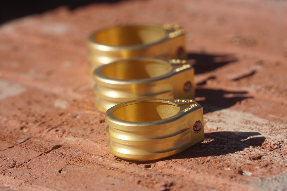 Machined Brass seat clamp