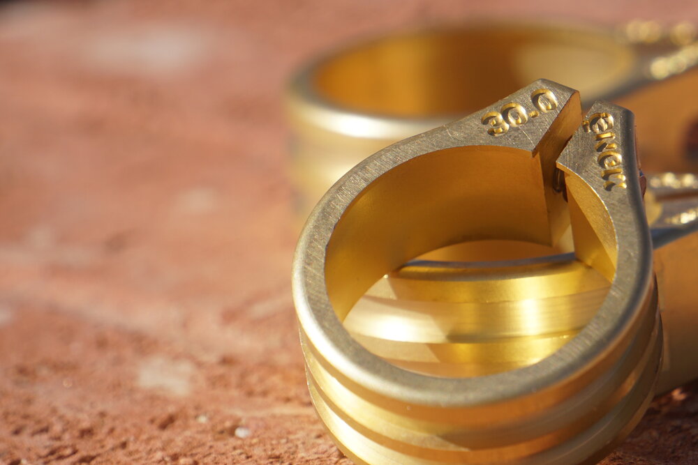 Machined Brass seat clamp