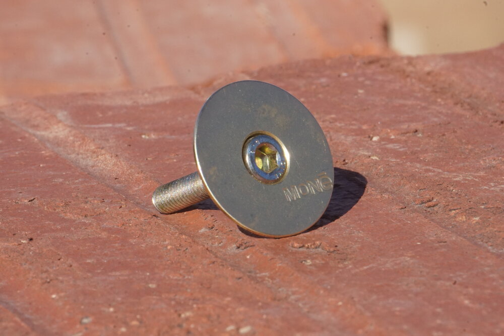 Machined Brass top cap.