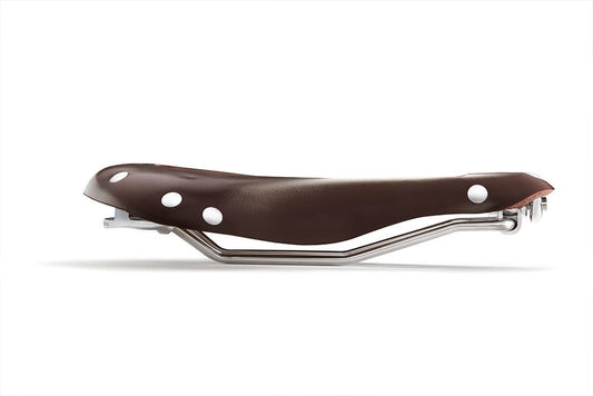 X2 Touring Saddle, Oxblood Leather, Silver Rivets