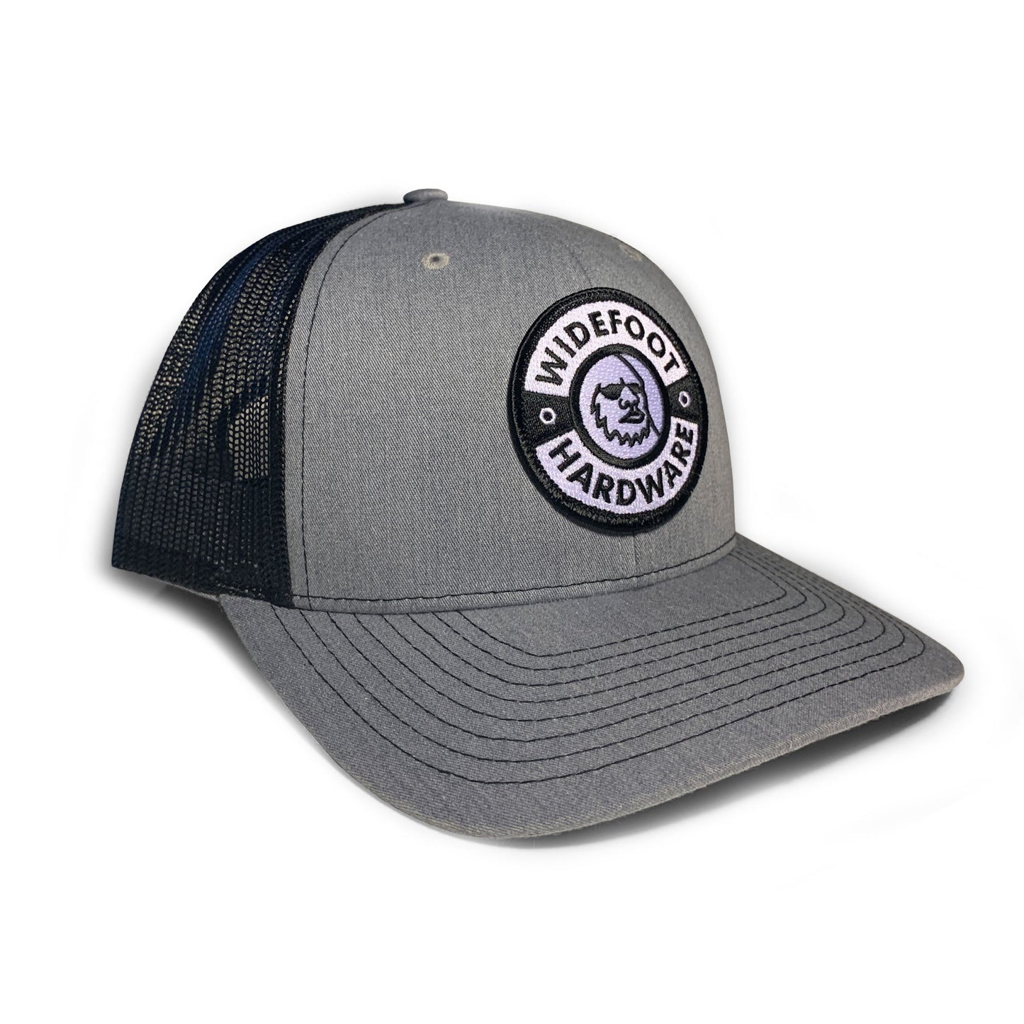 Hardware Snapback, Heather Grey/Black