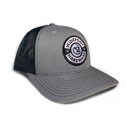 Hardware Snapback, Heather Grey/Black