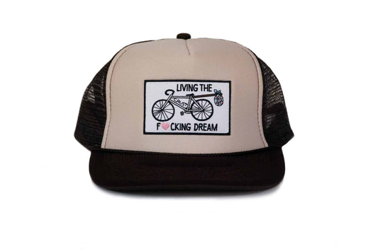 Crooked Trucker Cap, Brown