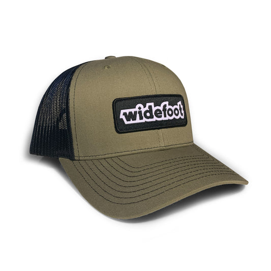 Logotype Snapback, Olive / Black