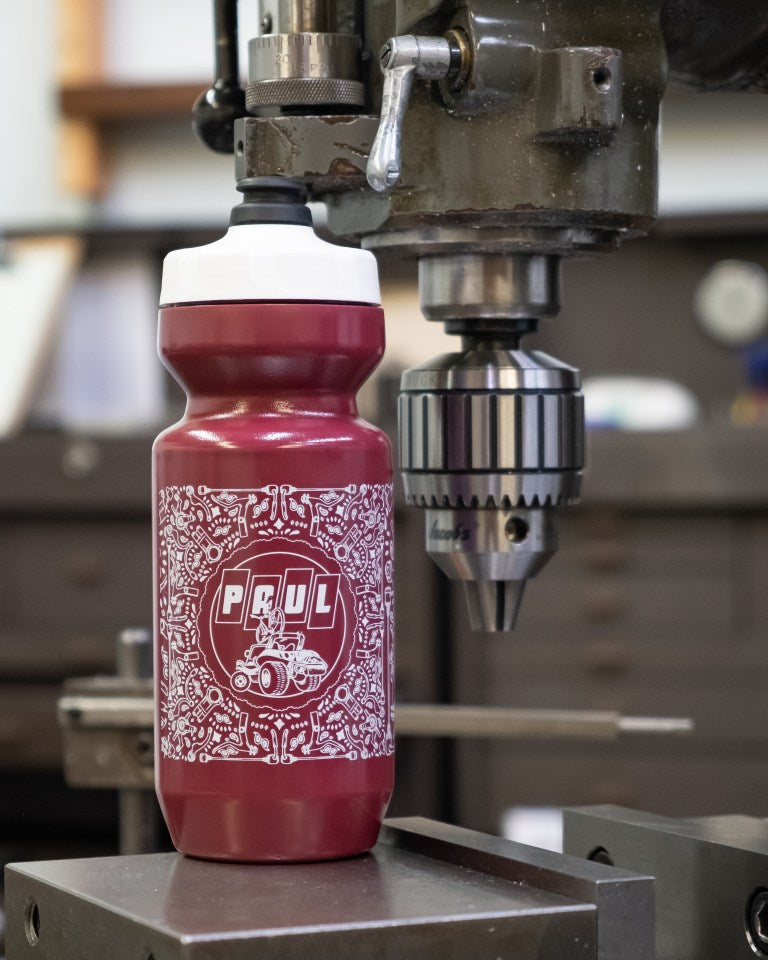 Bandana Water Bottle, 22oz, Manzanita Bottle/ White