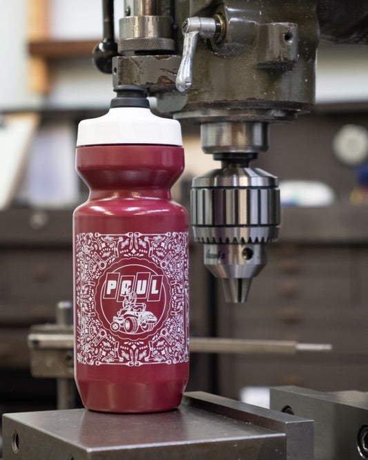 Bandana Water Bottle, 22oz, Manzanita Bottle/ White