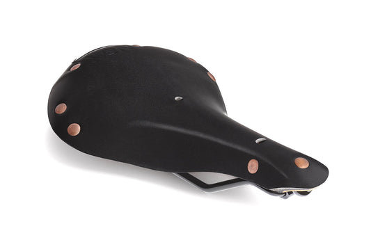 NSH1, Black Chromoly Steel Frame,
Black Leather, Copper Rivets