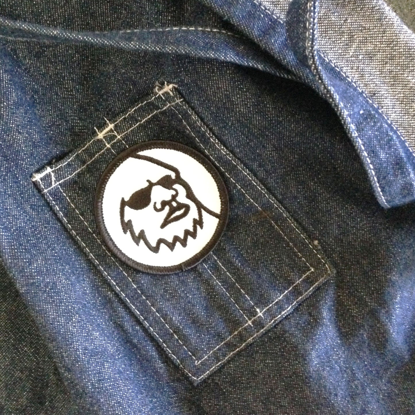 Widefoot Patch, Brown/Tan