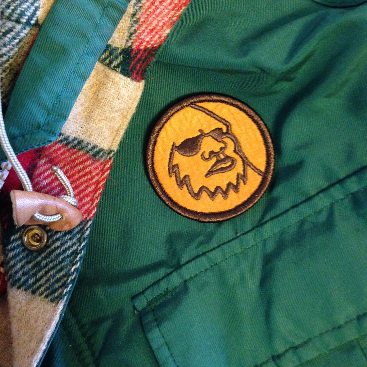 Widefoot Patch, Brown/Tan