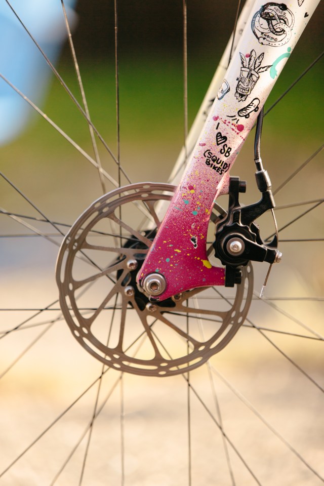 Klamper Post Mount (I.S.) Disc Brake, Short Pull