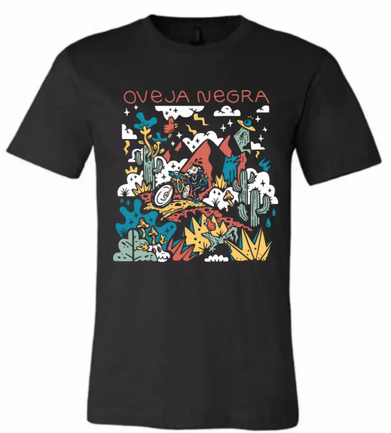 The High Desert Trip Tee, Black