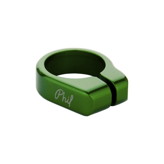 Seatpost collar, 28.6mm, Green