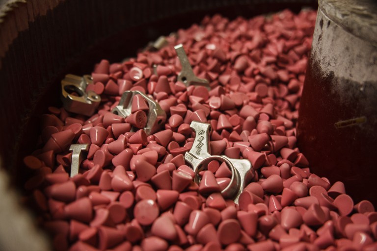 Klamper Flat Mount Disc Brake, Short Pull