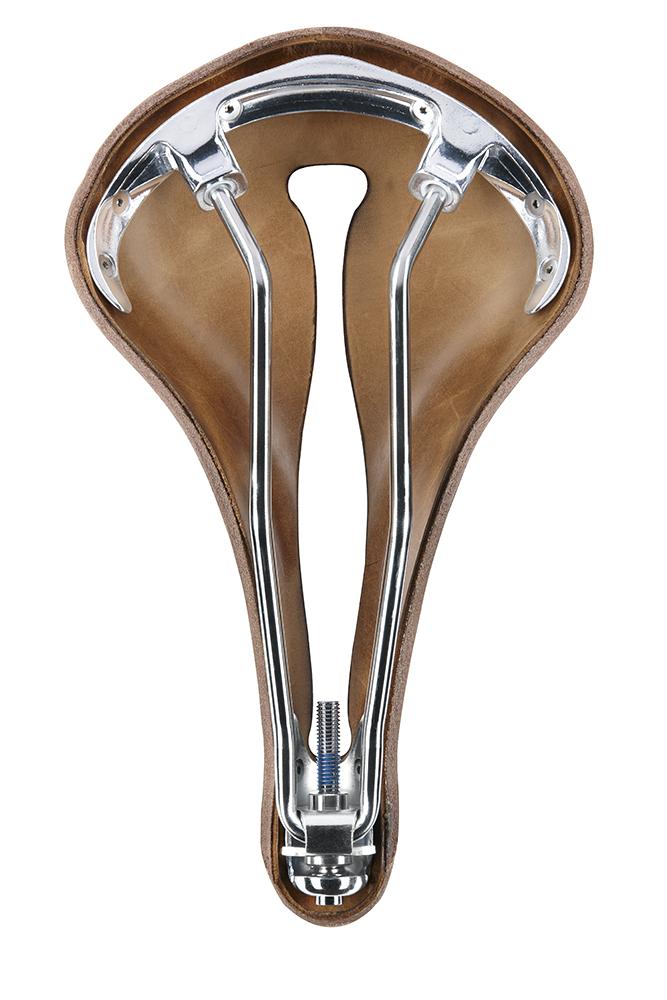 X2 Touring Saddle, Black Leather, Silver Rivets