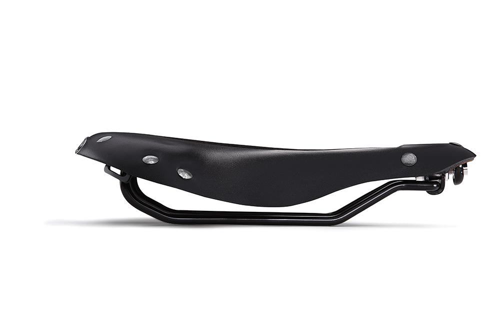 X1 Touring Saddle, Black Leather, Gun Metal Rivets