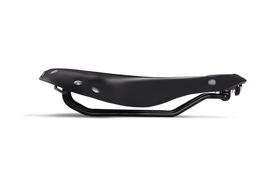 X1 Touring Saddle, Black Leather, Gun Metal Rivets