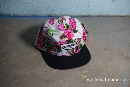 5 Panel Hat, Floral