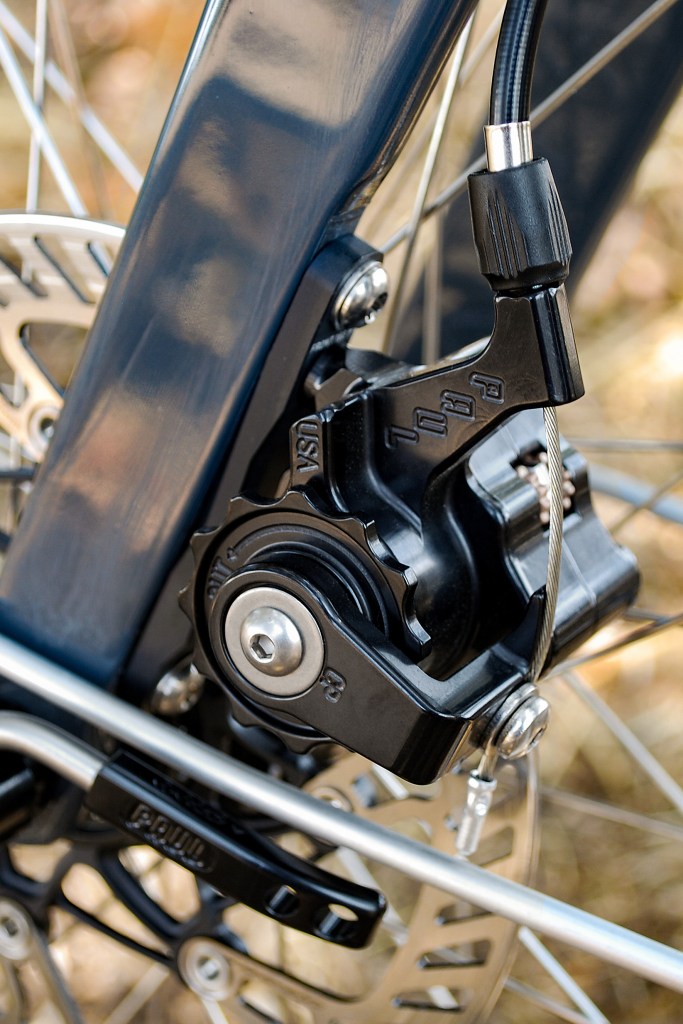 Klamper Flat Mount Disc Brake, Short Pull