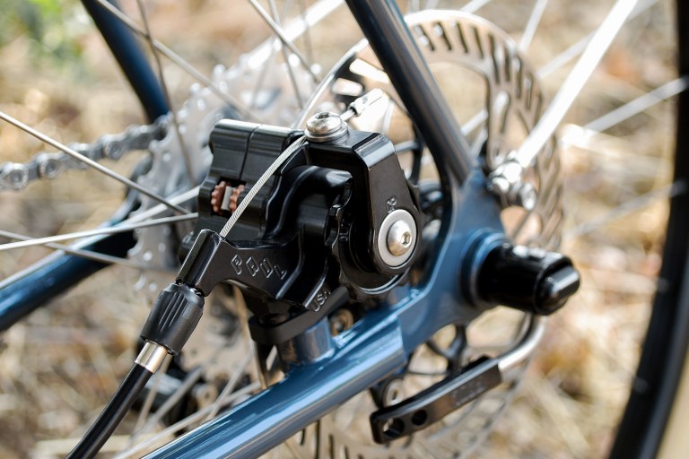 Klamper Flat Mount Disc Brake, Short Pull
