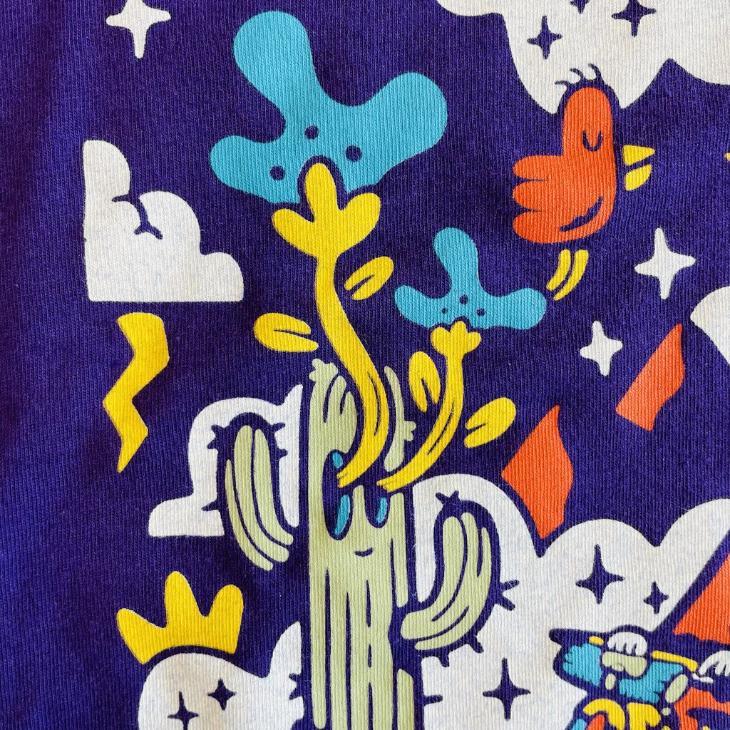 The High Desert Trip Tee, Purple