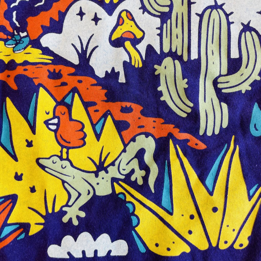 The High Desert Trip Tee, Purple