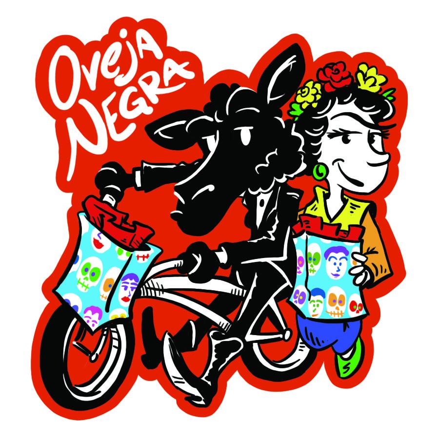 Krista's FridaBucket Sticker