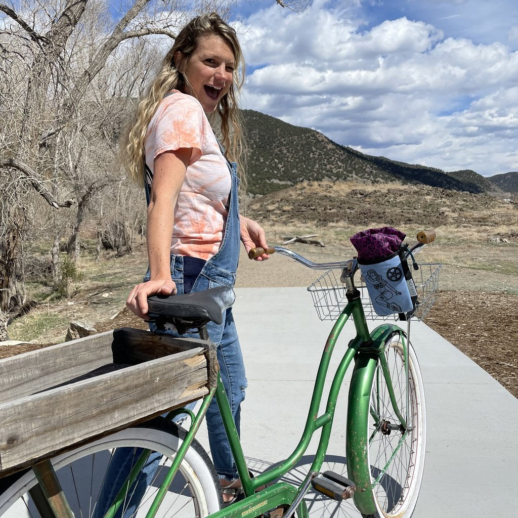 Chenoa's Denim Denim Tee, Peach Swirl