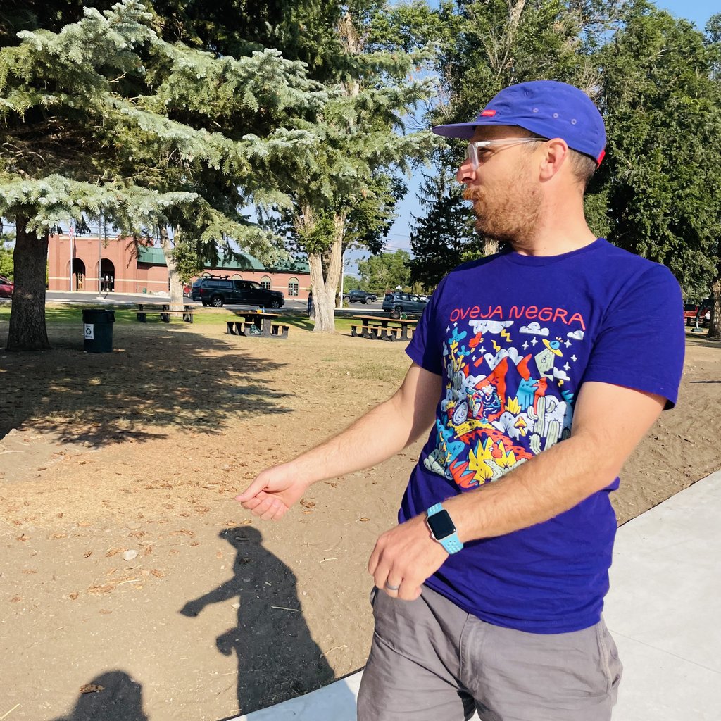 The High Desert Trip Tee, Purple