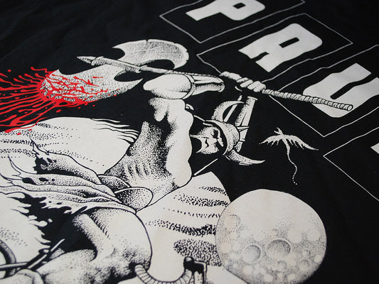 Barbarian T-shirt Cotton, Unisex, Medium, Black